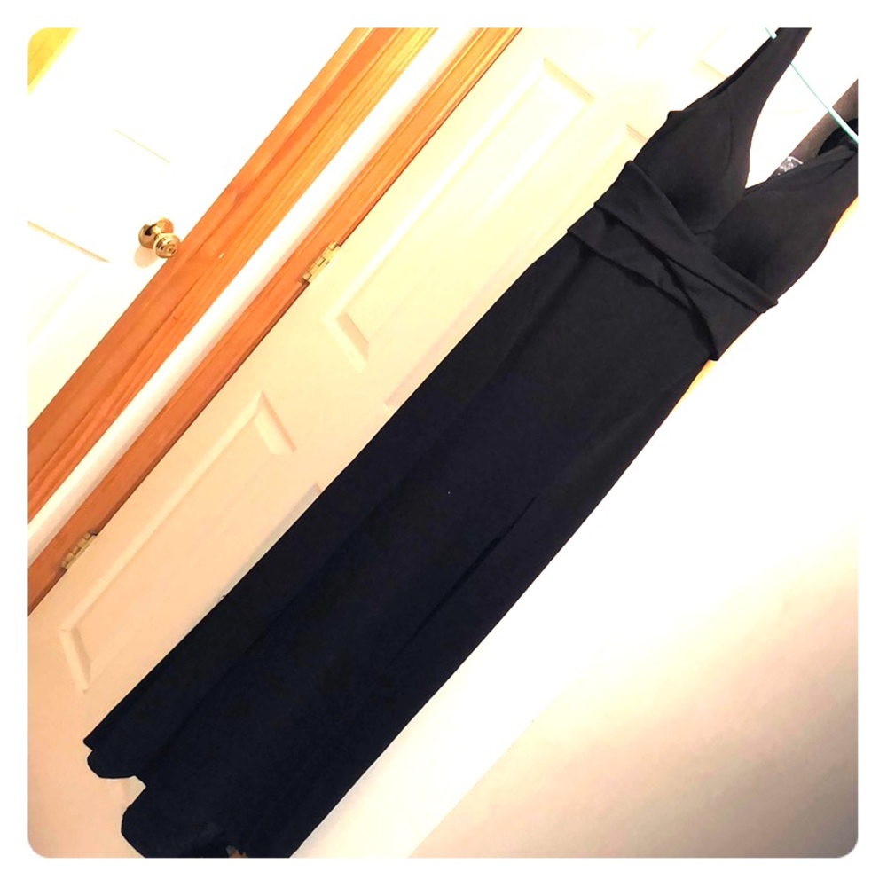 Long black dress